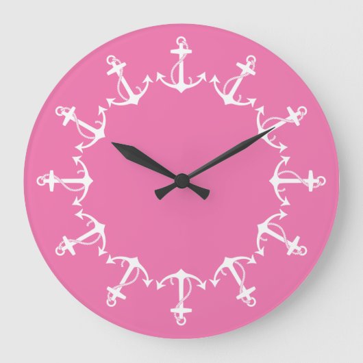 Roze Ankers Grote Klok (Voorkant)