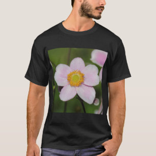 Roze annemon t-shirt