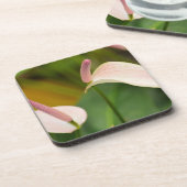 Roze Anthurium Bloemen Kauai Hawaii Bier Onderzetter (Linkerzijde)