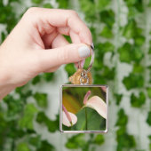 Roze Anthurium Bloemen Kauai Hawaii Sleutelhanger (Hand)