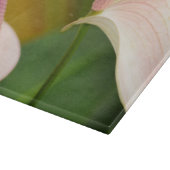 Roze Anthurium Bloemen Kauai Hawaii Snijplank (Hoek)