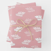 Roze Antiek lederen patroon Inpakpapier Vel (In situ)