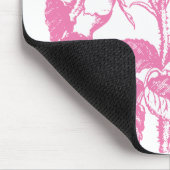 Roze Antiek Roos Muismat (Hoek)
