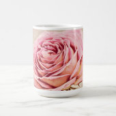 Roze Antiek stijl Roos Art Cup Mok (Center)
