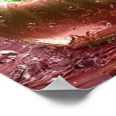 Roze appel poster (Hoek)