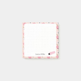 Roze appel Student girl post-it noten Post-it® Notes