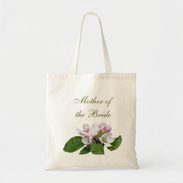  roze appelbloesem bruiloft tote bag