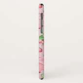 Roze Appelbloesem Monogram Case-Mate iPhone Case (Achterkant/links)