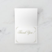 Roze appelbloesems in Waterverf Bedankkaart (Binnen)