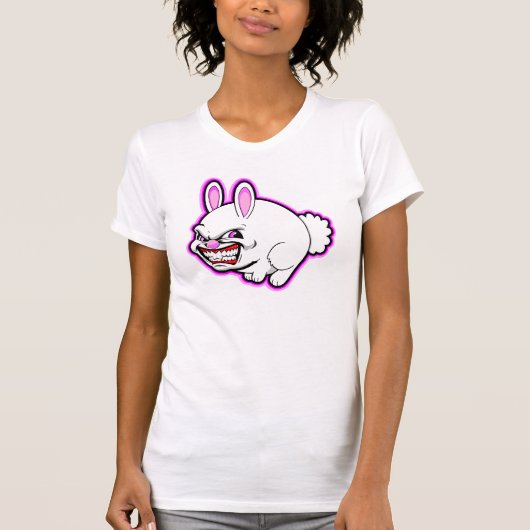 Roze appelmoes (roze) t-shirt (Voorkant)