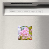 Roze Apple Blossom Magneet (Insitu (Vaatwasser))