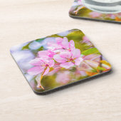 Roze Apple Blossom Onderzetter (Linkerzijde)