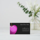 Roze Apple, Jouw naam here, name@hotmail.comwww... Visitekaartje (Staand voorkant)