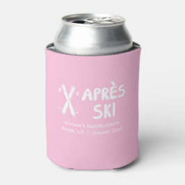 Roze Après Ski Bachelorette-feestje Blikje Koeler