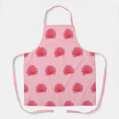 Roze aptenia ventilator naadloos patroon op Schort (Voorkant)