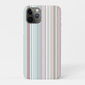 Roze, Aqua, mint, lenteregen en mauve strepen Case-Mate iPhone Case (Achterkant)
