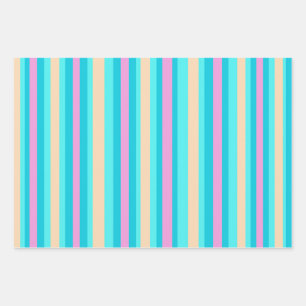 Roze Aqua Oranje pakket opvulpapier Inpakpapier Vel