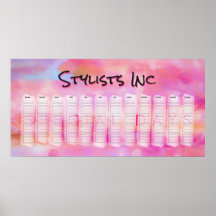 Roze Aquarel Abstracte Aangepaste Oneindige Kalend