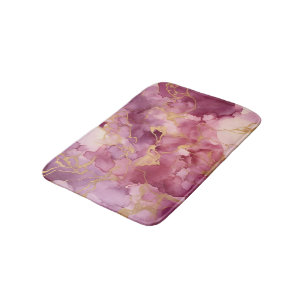 Roze aquarel  badmat