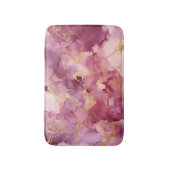 Roze aquarel badmat (Voorkant Verticaal)