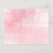 Roze Aquarel Beeld Flyer (Achterkant)