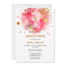 Roze Aquarel Goud DOOPPLECHTIGHEID