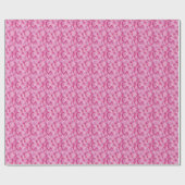 Roze Aquarel Keitjes  Cadeaupapier (Vlak)