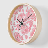 Roze Aquarel Roos - Romantische Bloemen (Hoek)