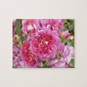 Roze aquarel Rozen Legpuzzel