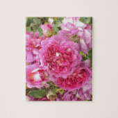 Roze aquarel Rozen Legpuzzel (Verticaal)