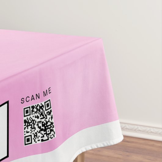 Roze Aquarel Witte Ambachtshow 150 x 210 cm Tafelkleed (Voorbeeld)