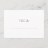 Roze Arch Books voor Baby Enclosure Ca Informatiekaartje (Achterkant)