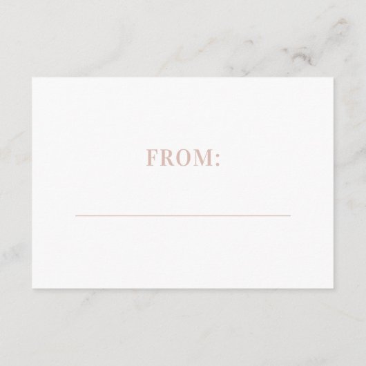 Roze Arch Books voor Baby Enclosure Ca Informatiekaartje (Achterkant)