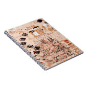 Roze architectuur notebook 1 notitieboek (Rechterzijde)