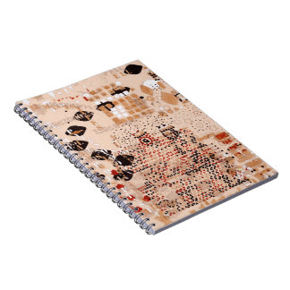 Roze architectuur notebook 1 notitieboek