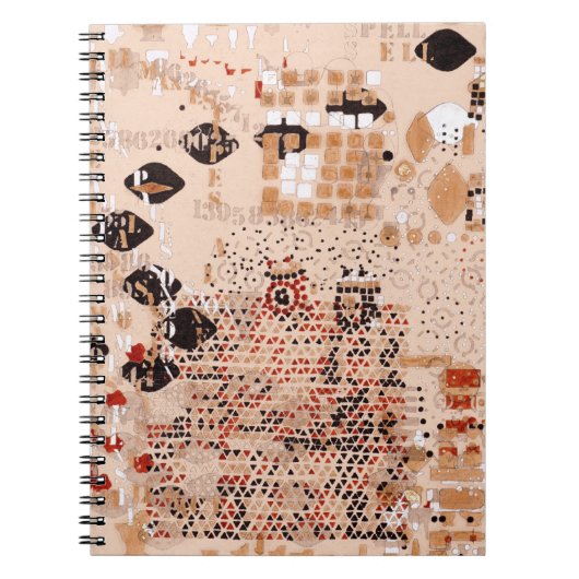 Roze architectuur notebook 1 notitieboek (Voorkant)