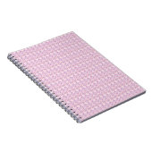 Roze Argyle Notitieboek (Rechterzijde)