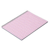 Roze Argyle Notitieboek (Linkerzijde)