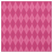 Roze Argyle Pattern Fabric Stof (Swatch)