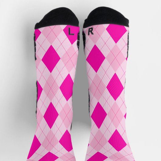 Roze Argyle Sokken (Top)