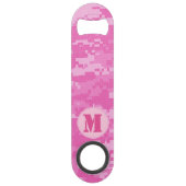 Roze ARMY ACU Camo Camouflage Bottle Open Speed Flessenopener (Voorkant)