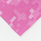 Roze ARMY ACU Camo Camouflage Fleece Deken (Hoek)