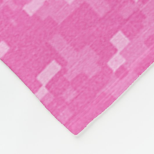 Roze ARMY ACU Camo Camouflage Fleece Deken (Hoek)