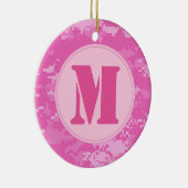 Roze ARMY ACU Camo Camouflage Patroon Ornament (Rechts)