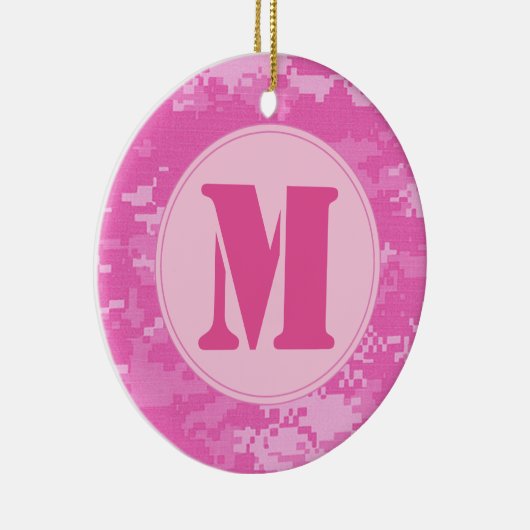 Roze ARMY ACU Camo Camouflage Patroon Ornament (Rechts)