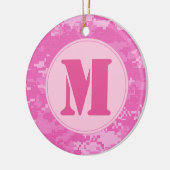 Roze ARMY ACU Camo Camouflage Patroon Ornament (Links)