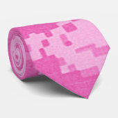 Roze ARMY ACU Camo Camouflage Pattern Stropdas (Opgerold)