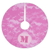 Roze ARMY ACU Camo kerstboomrok Kerstboom Rok (Voorkant)