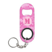 Roze ARMY ACU Camo Pet Open Sleutelhanger Sleutelhanger Flessenopener (Voorkant)
