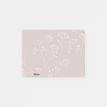 roze artikel in notitie